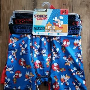 Sonic the hedgehog 4 x-small boys boxer briefs